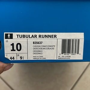 Adidas Tubular Runner size 10 men